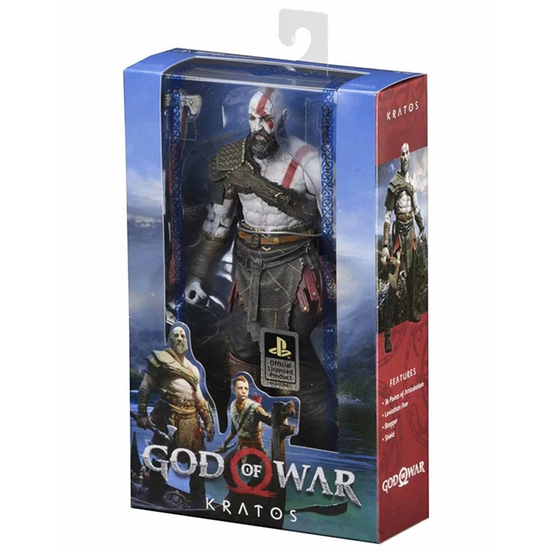 

Фигурки NECA God of War, Классическая игра, PS4 Kratos, экшн-фигурки, Коллекционная модель, игрушки, кукла, подарок на день рождения