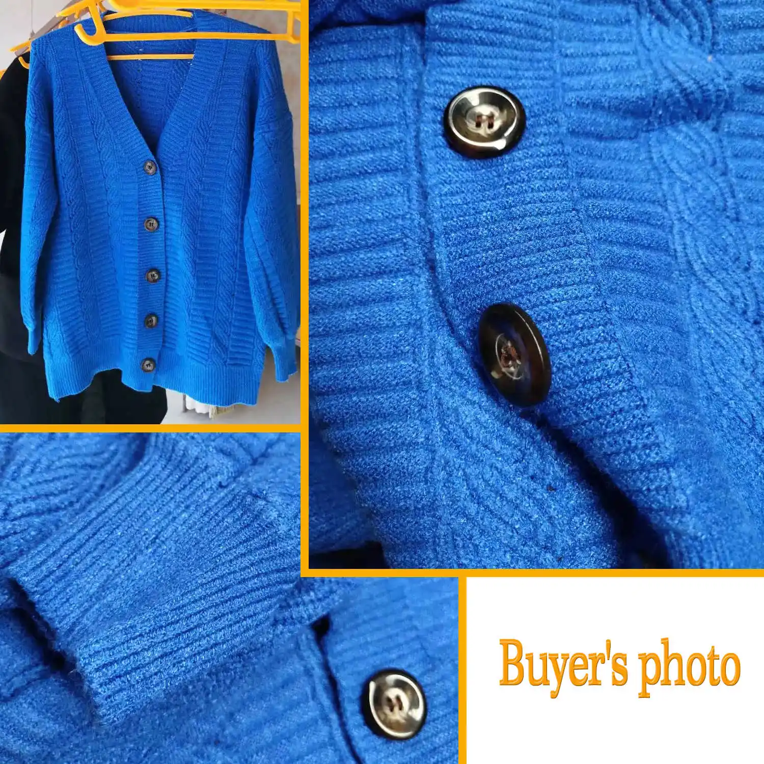 Fashion Elegant Warm Autumn Winter Sweater Cardigan Women Twist Knitted Casual Pink |