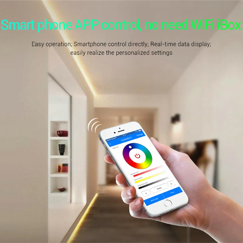 wifi 5 in 1 led strip controller WL5 dimmer DC12~24V can smart phone APP/remote control/Alexa/Google Assistant voice control