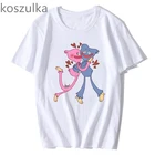 Хлопковая футболка с принтом и принтом, 100% хлопок