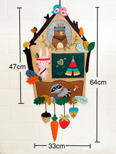 Фетр для рукоделия сумка хранения детей ручная работа шитье большой размер