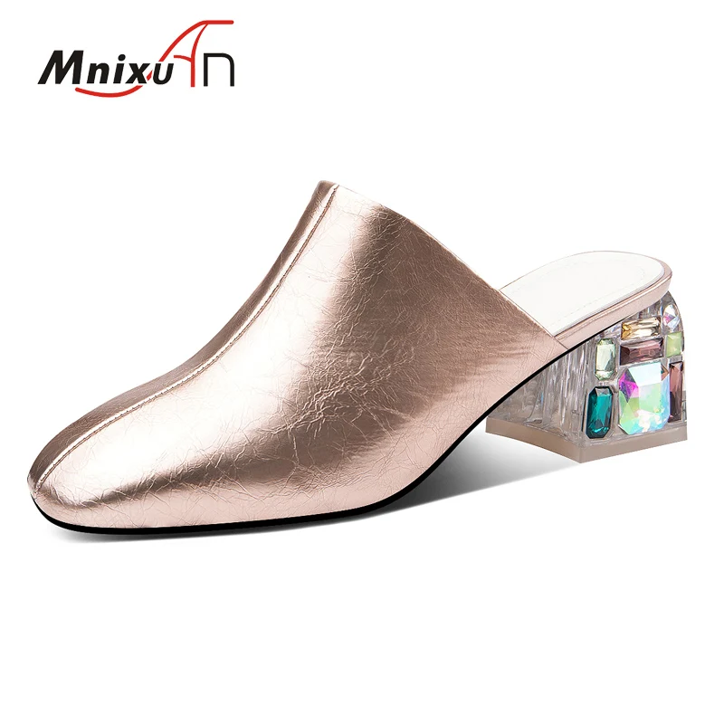 Zapatos mujer verano/2020 Обувь на блочном каблуке Босоножки высоком Женские туфли лодочки