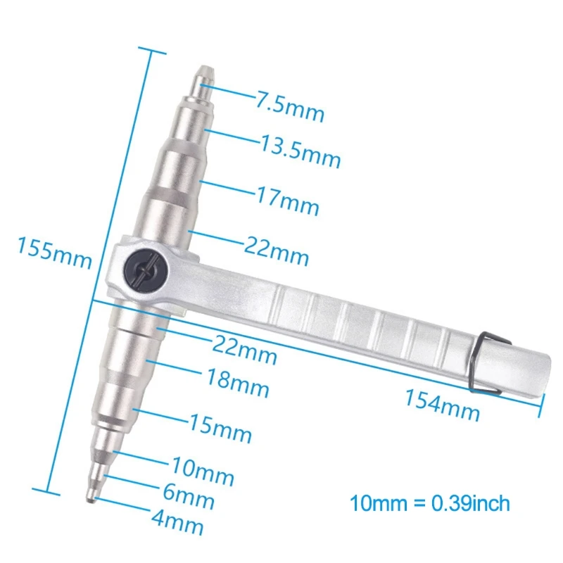 2023 New Air Conditioner Manual Copper Pipe Tube Expander Refrigeration Expanding Tool