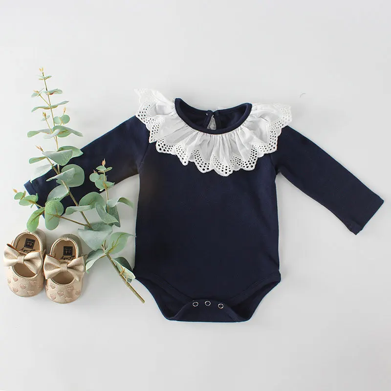 

Spring Autumn Baby Girl Clothes Solid Color Newborn Clothes Fashion Boys Bodysuit Cotton Long Sleeve Baby Clothing 3-18 Months