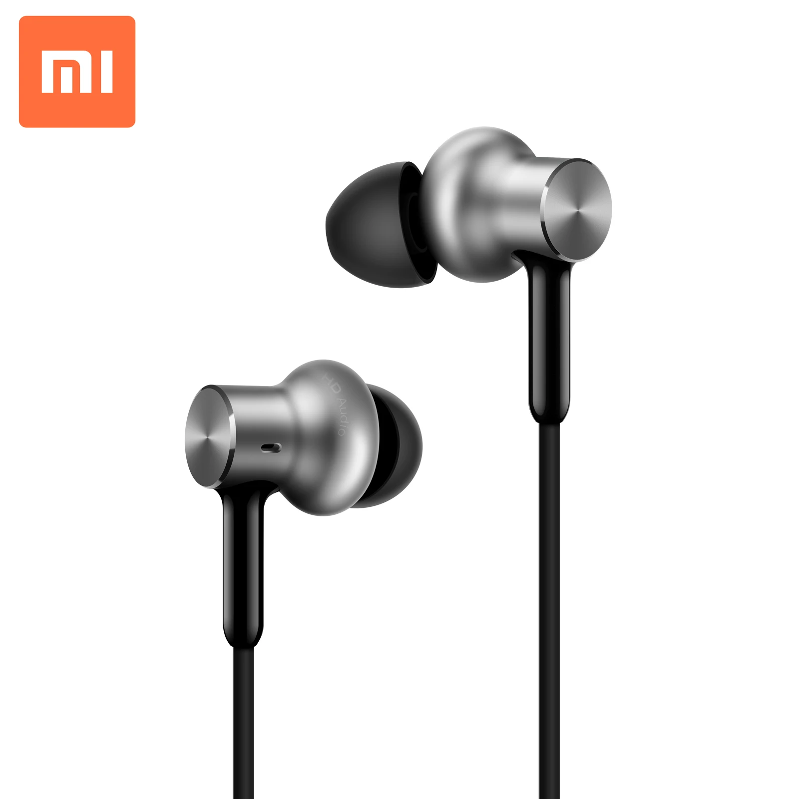 100% оригинальные наушники Xiaomi Hybrid Pro HD вкладыши Hi Fi Mi Piston 4 с микрофоном круглые