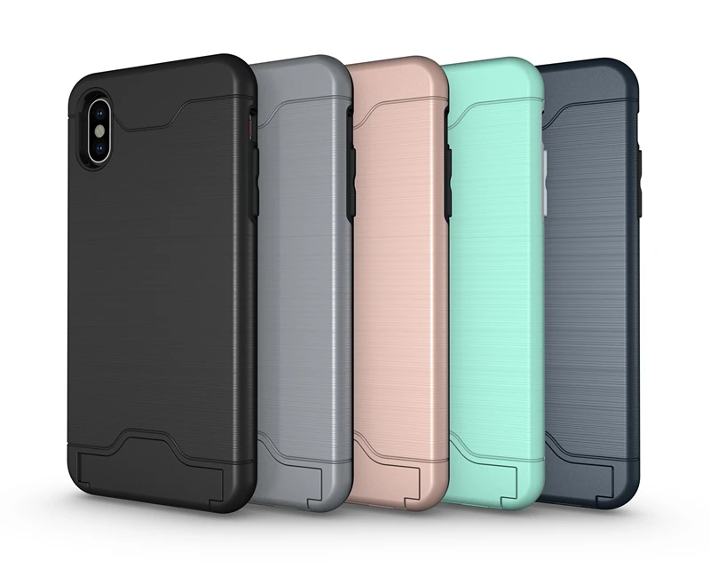 Матовый двухслойный силиконовый ударопрочный чехол для iphone 11 Pro XS Max XR 8 7X6 6s Plus с