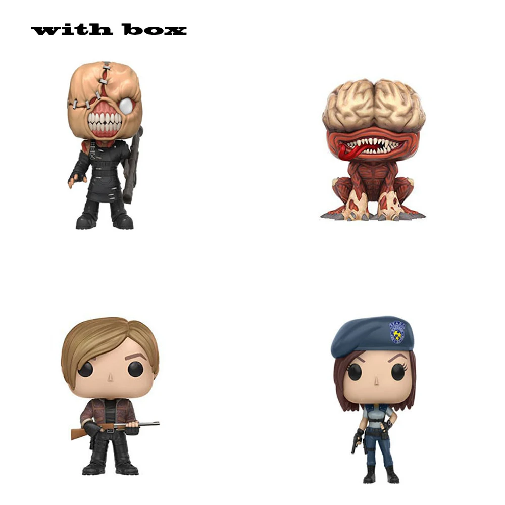 JILL VALENTINE LEONS KENNEDY LICKER POP с коробкой экшн-фигурка Коллекционная модель игрушки для