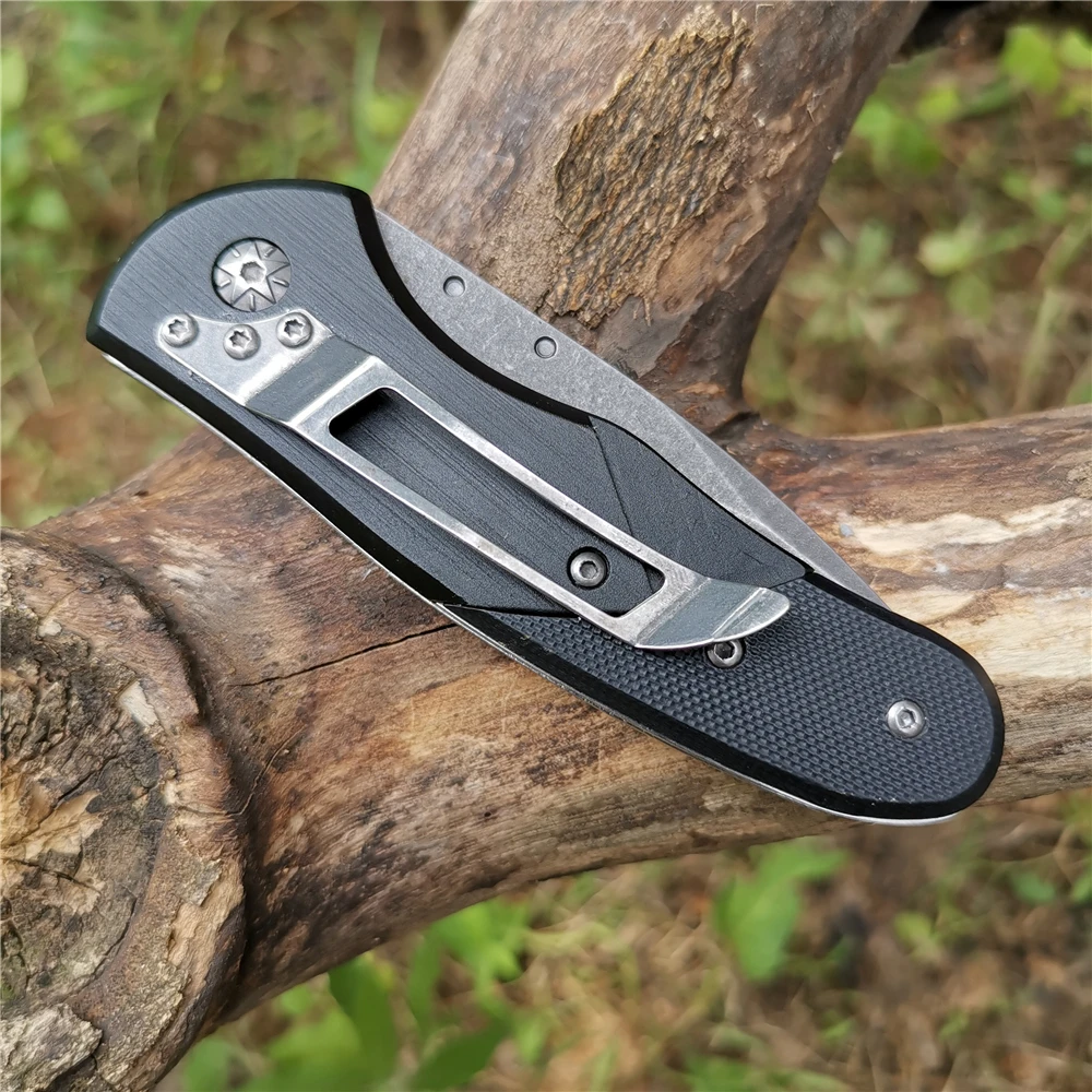 Складной нож Black-Shark 8CR13MOV Blade G10 ручка тактические ножи хорошо подходят для охоты