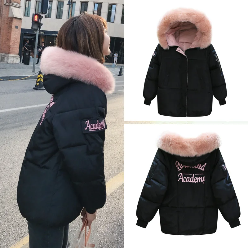 Женское зимнее пальто Прямая поставка с фабрики осенняя женская короткая Теплая