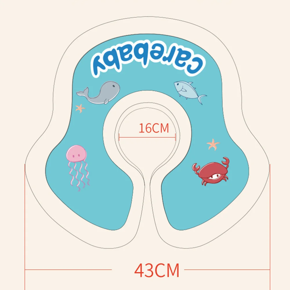 

Kids Baby Swimming Ring Infant Inflatable Floating Waist Armpit Circle Rings Bath Raft Swimming Pool Accessories(Small)