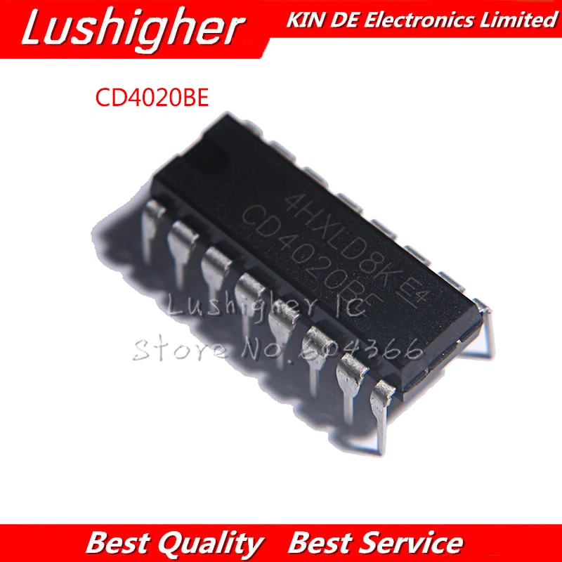 10 шт. CD4020BE DIP CD4020 DIP16 IC новый оригинальный | Электронные компоненты и