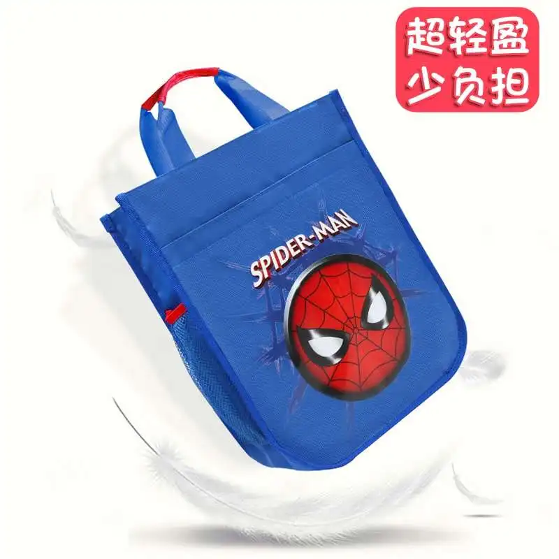 Disney Frozen Marvel Handbag for boys and girls primary school Tuition package remedial class book handbag shoulder bag mochilar