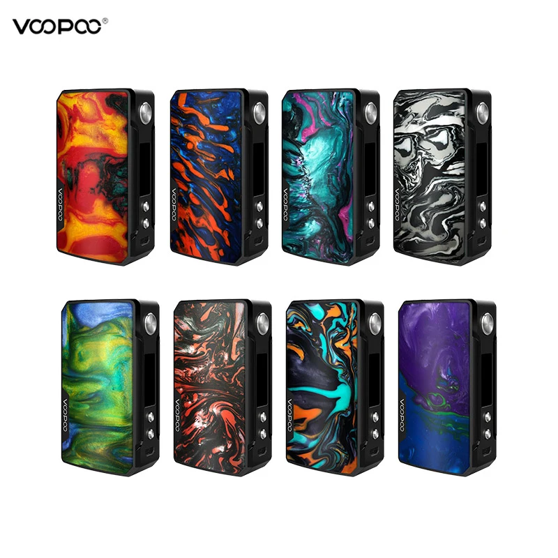 Voopoo Drag 2 Platinum Box Vape Mod 177W TCGENE.FIT чип работающий от двойной батареи 18650 VS Nano Mod|Моды для