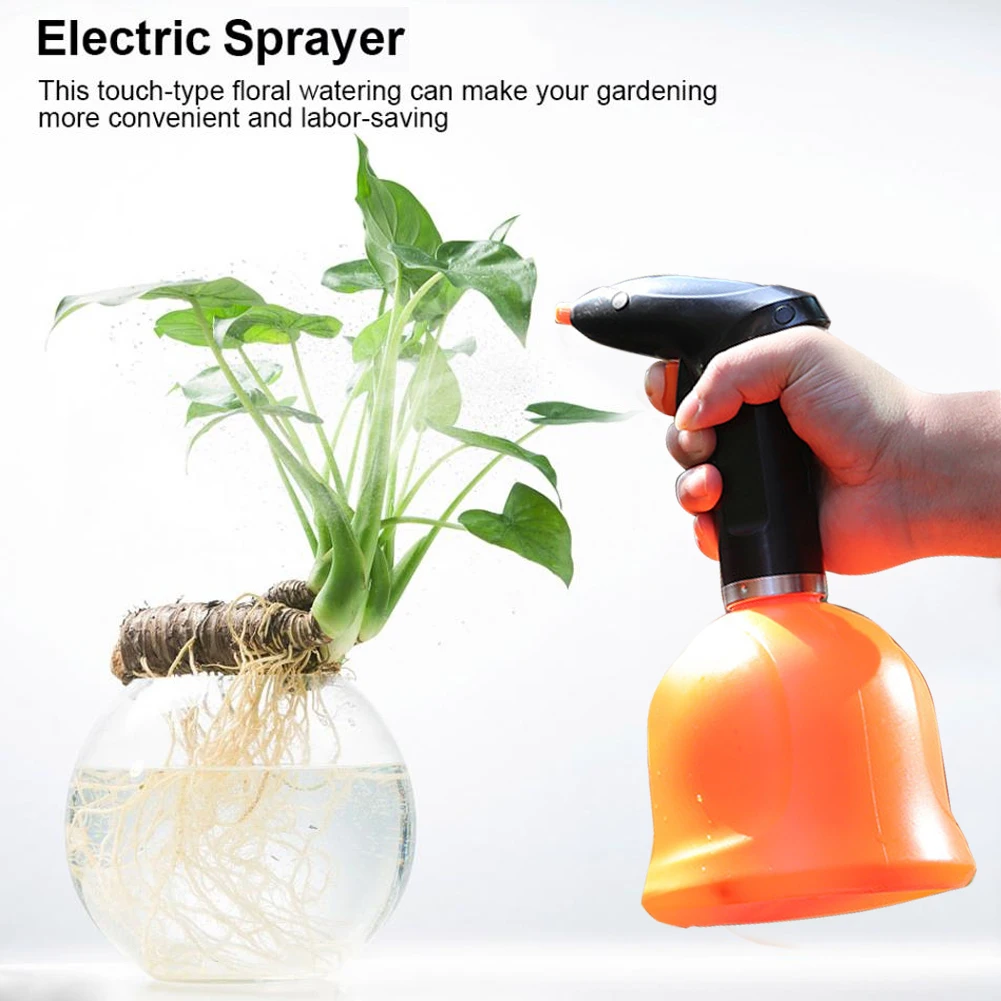 Large Capacity USB Charging Easy Operation Thickened Practical Switchable Modes Home Watering Bottle Detachable Electric Sprayer |