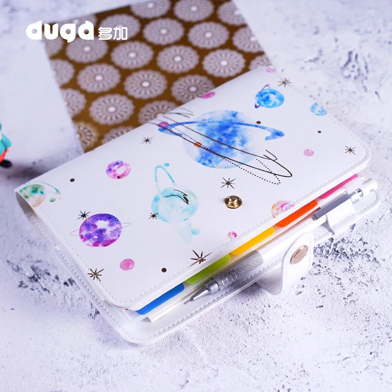 Planet notebook Planner Обложка милый креативный ручной ежедневник дневник записная книжка с подарками школьные канцелярские принадлежности