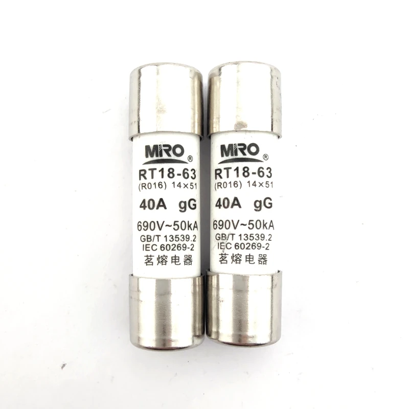 Умный плавленый плавкий предохранитель R016 14*51|Компоненты предохранителей| |