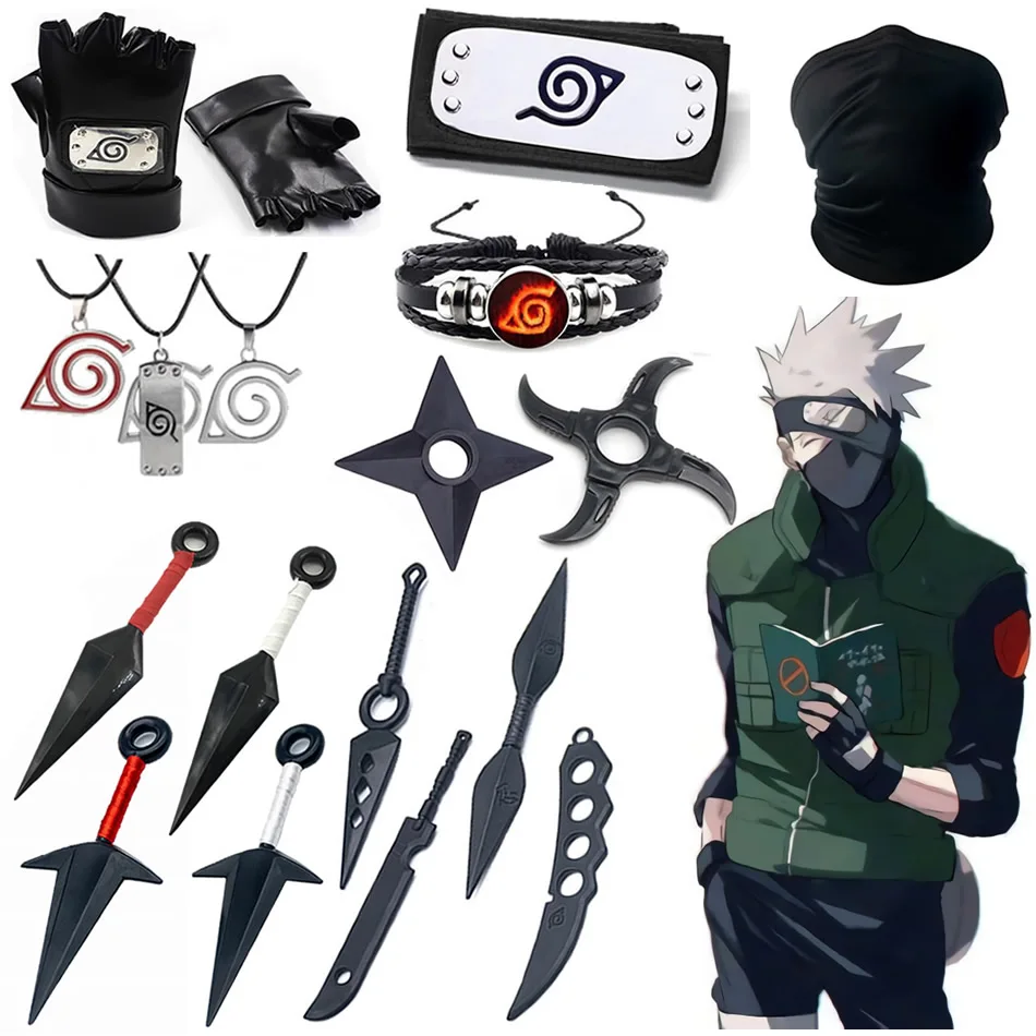 5 шт. аксессуары для косплея искусственного героя из аниме Наруто | Игрушки и