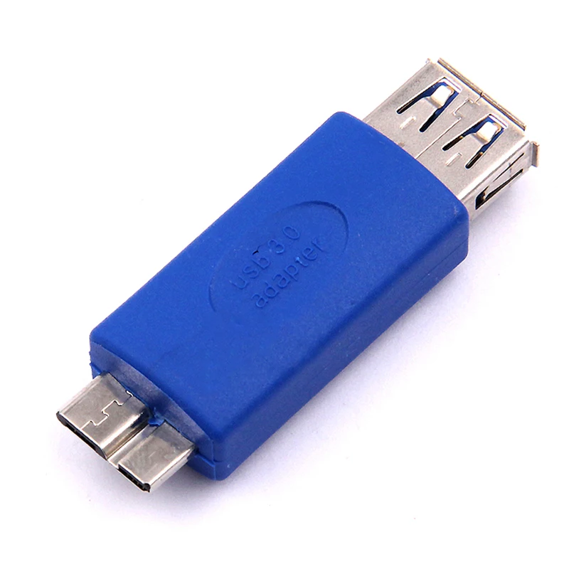1 шт. новейшая Быстрая скорость USB 3 0 A Женский к Мини B адаптер USB3.0 AF К мини BM разъем