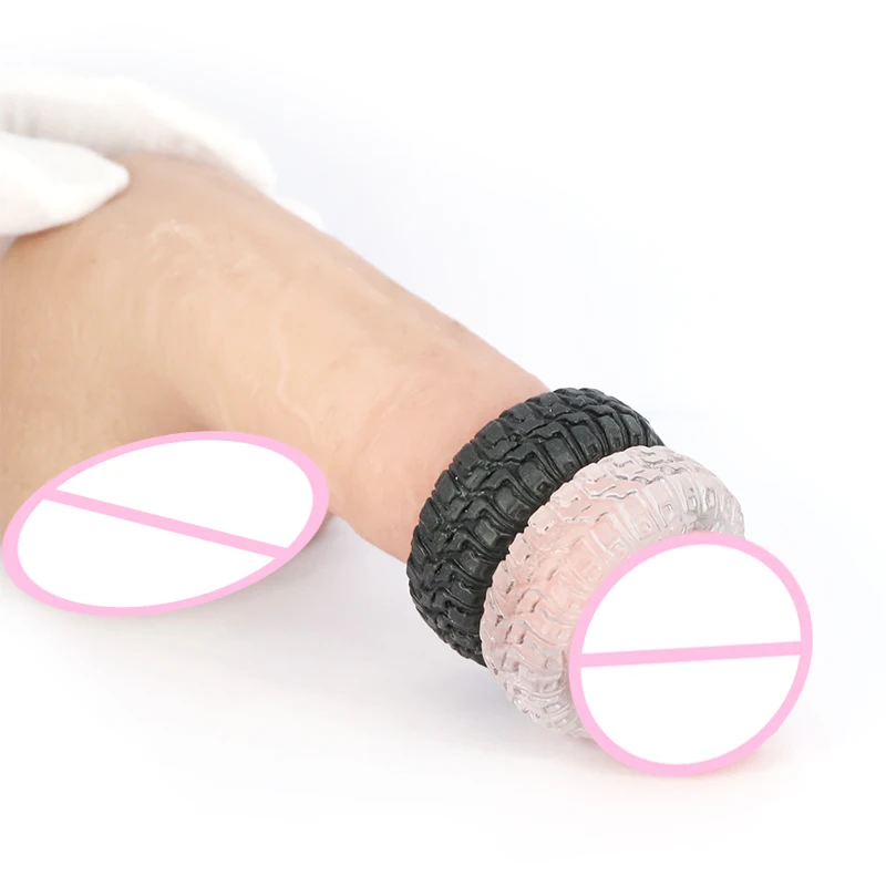 2 шт. секс-товары эротические аксессуары игрушки силиконовые шины кольца на член
