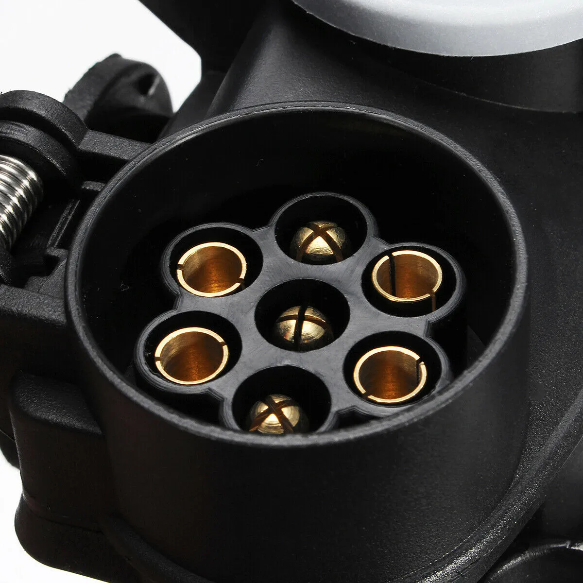 

12V Plug Socket Conversion Adapter Adjustable Plastic + Copper Without Cable
