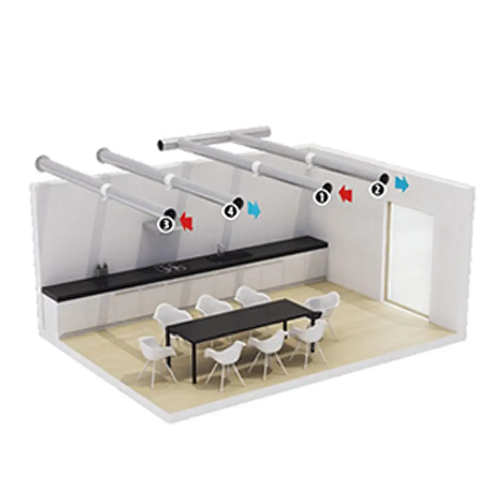 Kuulee 4 дюймовый мини вентилятор встроенный вентиляционный Потолочная