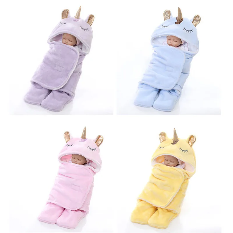Новинка Брендовое теплое Пеленальное Одеяло для новорожденных спальные мешки
