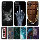 Чехол для Samsung Galaxy A22, силиконовый мягкий чехол для Samsung A22, 4G, модная задняя крышка с рисунком для Samsung A22, задняя крышка для телефона с матовым рисунком