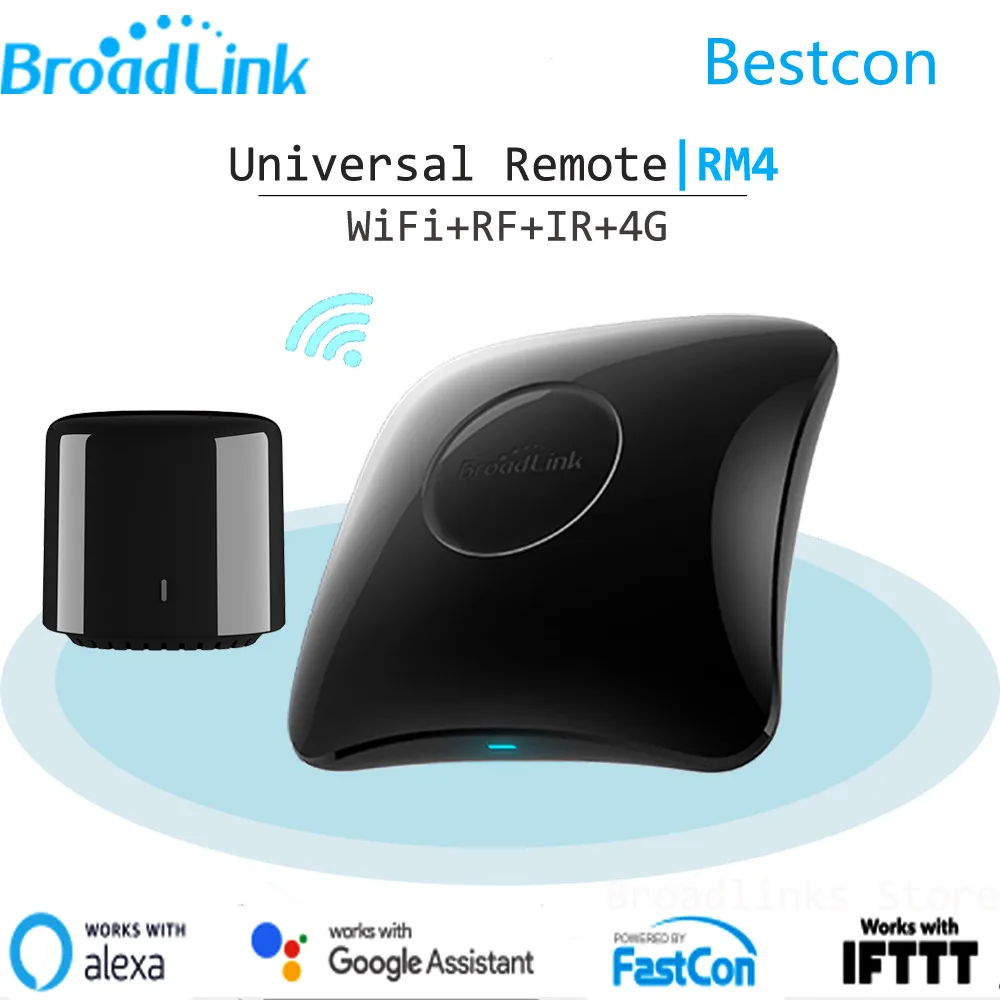 Универсальный умный пульт дистанционного управления Broadlink FastCon RM4 Pro RM4C Mini IR + RF 4G