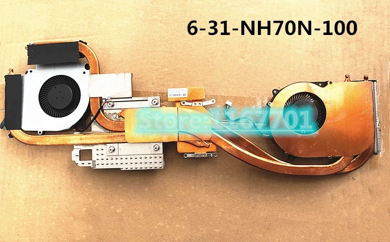 

Original Laptop/Notebook CPU cooling Radiator Heatsink&Fan for Hasee G7 CT7NA G8 CT7NA Clevo NH70 6-31-NH70N-100 MLHG
