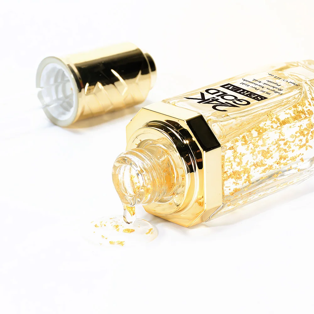 Сыворотка для лица Neutriherbs 24 K Gold сыворотка с гиалуроновой кислотой эссенция для ухода увлажняющая и осветляющая кожу