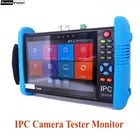 9800PLUS IPC CCTV тестер монитор 7 дюймов IPS сенсорный экран 1280*800 аналоговый + IP + AHD + CVI + TVI + SDI 6 в 1 Многофункциональный cctv тестер