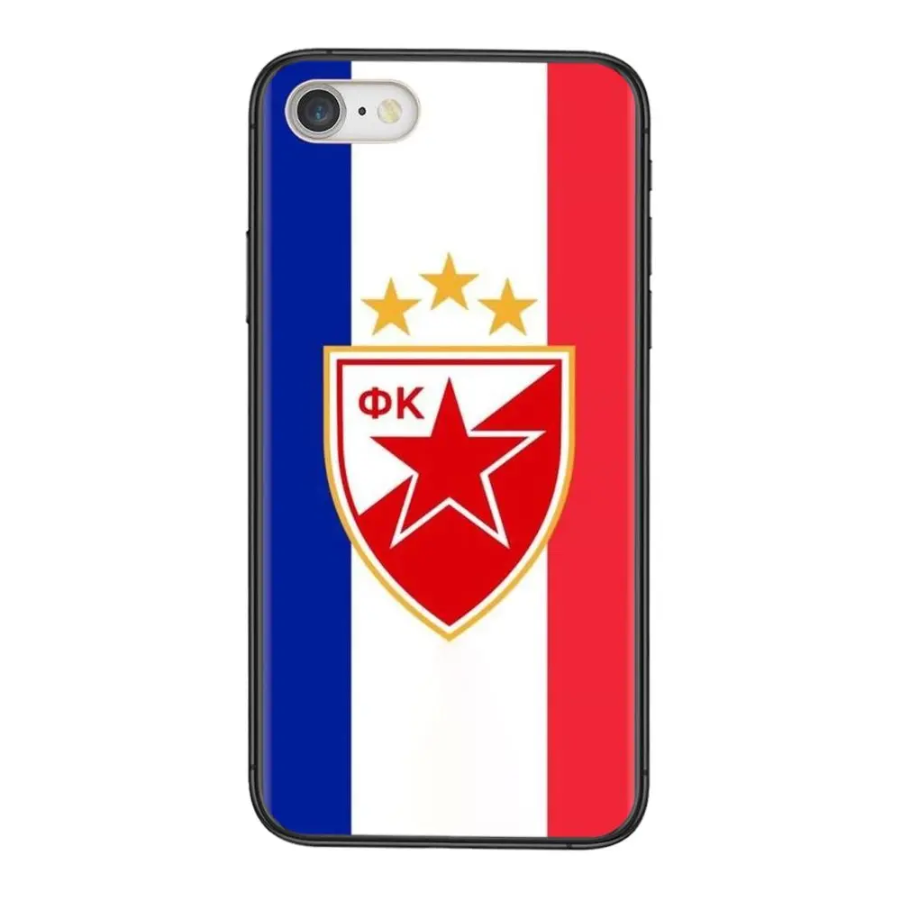 Онлайн-Сербия Fk Crvena Zvezda Забавный для Samsung Galaxy S20 Fe S30 Ultra S21 S10 S9 Plus ультралегкий