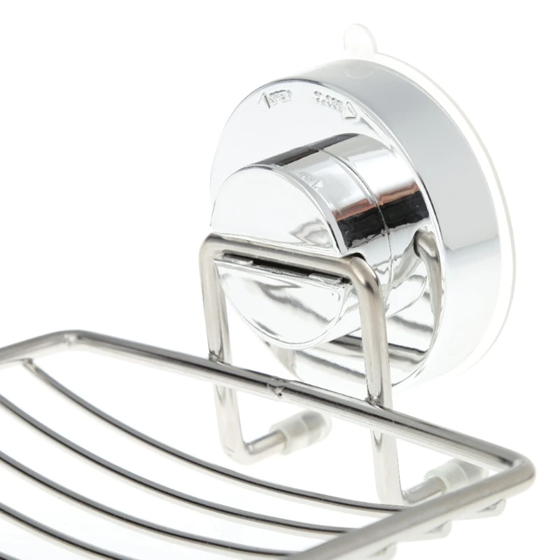 

Stainless Steel Vacuum Suction Cup Soap Saver Dish Soap Tray Soap Holder