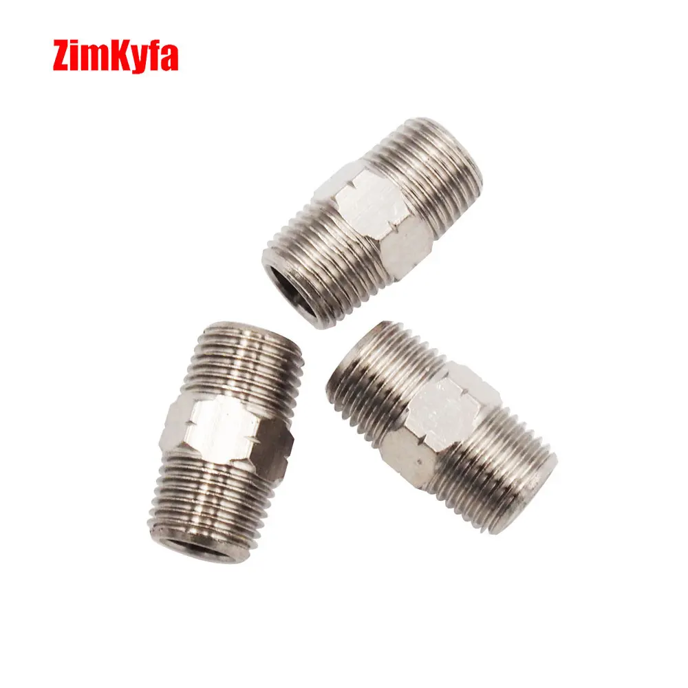 Пейнтбольный фитинг 3 шт. шланг шестигранный для сосков двойные резьба 1/8 &quotNPT |