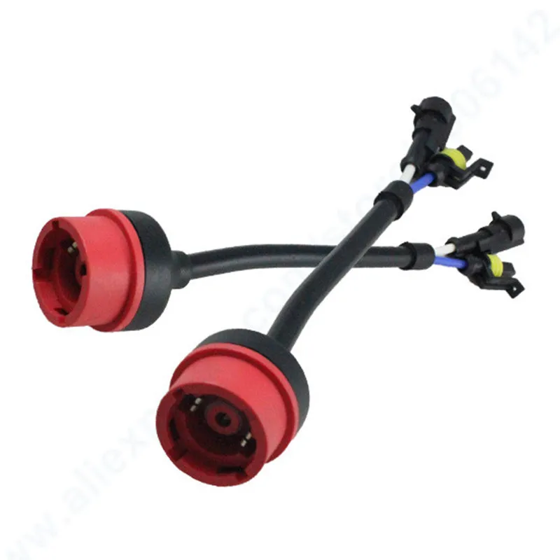 Rockeybright 2 шт. D2S D2R D2C D4S HID лампы жгут проводов AMP реле Жгут кабели базовые адаптеры