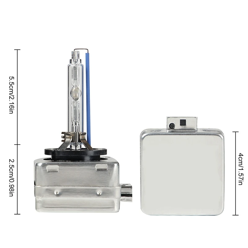 

D1S Xenon HID Replacement Headlight Bulbs 35W High Low Beam for 12V Car Head Lights, 2 Pack