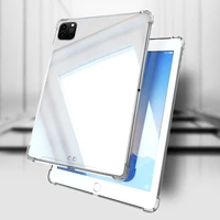 acrylic crystal clear tablet case soft tpu frame four corners airbag anti fall protection cover for ipad pro 11 12 9 2020 2021