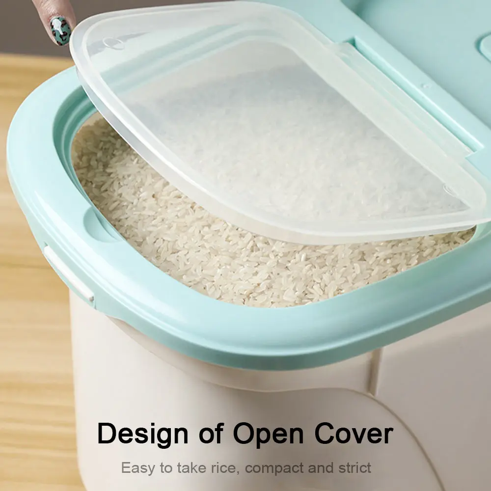 Pawaca 5/10/15 кг риса герметичный ящик для хранения влагостойкий большой Ёмкость моли