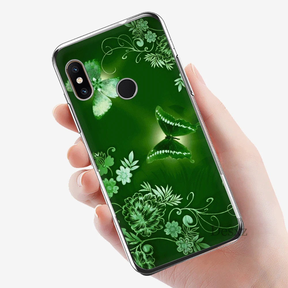 Чехол для мобильного телефона из ТПУ Xiaomi mi CC9 CC9E 9T x 2S 6 8 9 SE A1 A2 5X 6X MAX 3 A3 Pro Lite Cover Butterfly