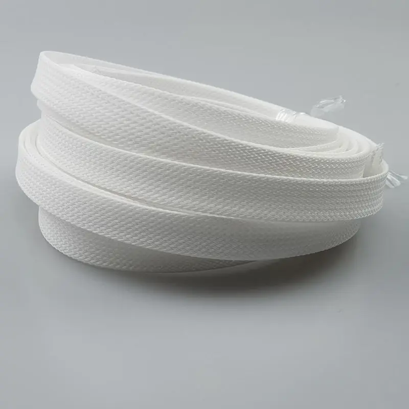 Протектор кабеля 1-10 метров белая сетка из змеиной кожи проволока нейлоновая