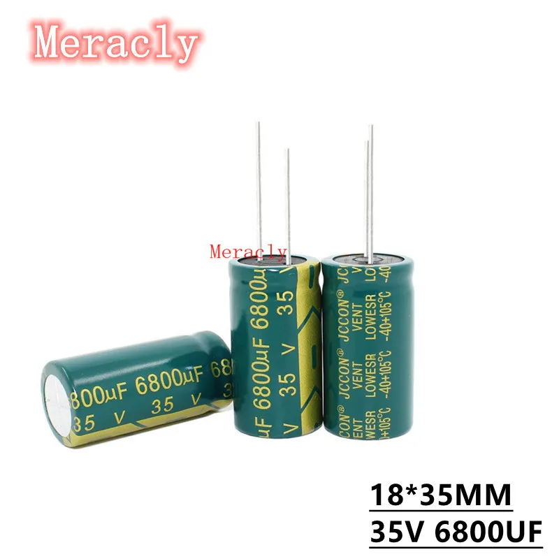 

Алюминиевый электролитический конденсатор 35V6800UF 20%, Высокочастотный и низкий импеданс, 20% долговечный