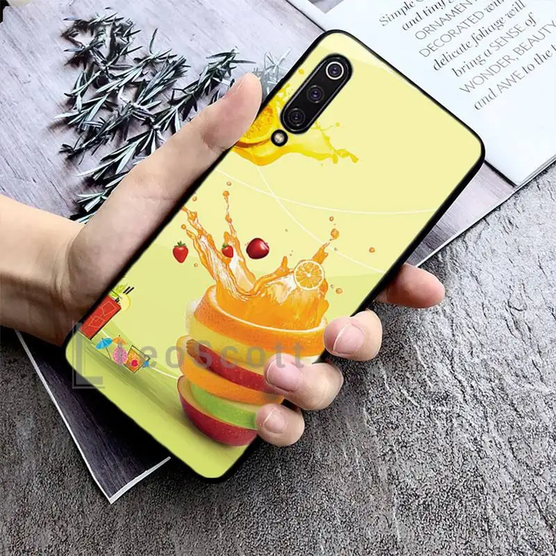 

Phone Case For Xiaomi Redmi 7 8 9t a3 9se k20 mi8 max3 lite 9 note 9s 10 pro Dancing fruit strawberry banana orange