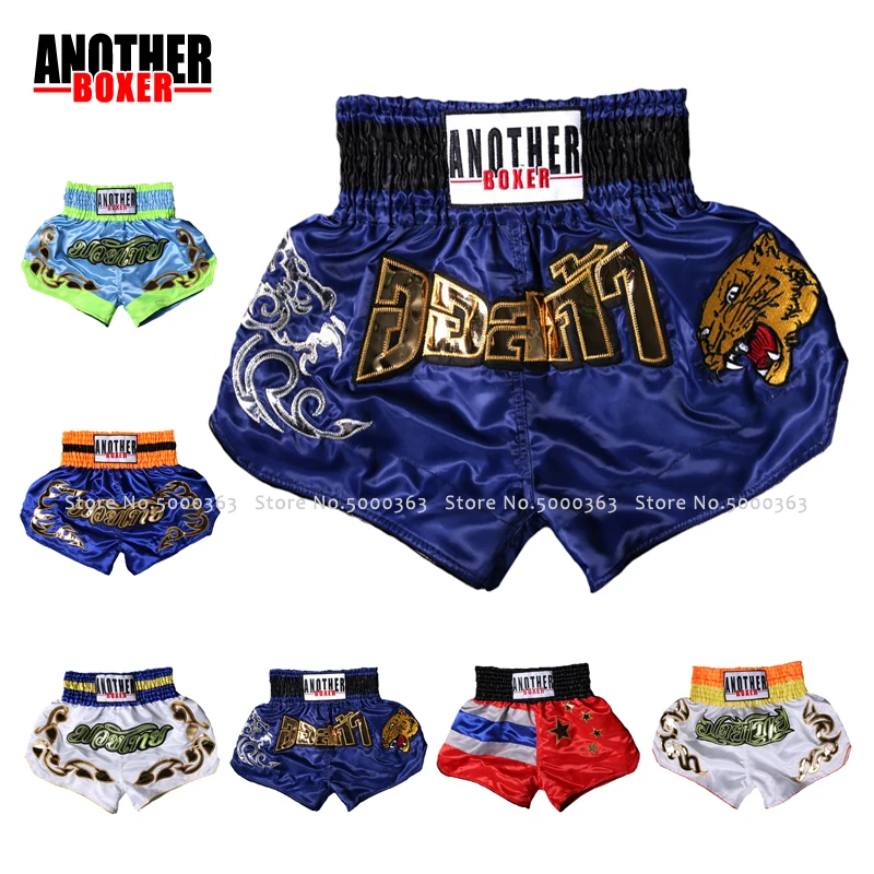 Детские шорты для кикбоксинга Bjj Boxeo мужские с тигром Муай Тай детские трусы