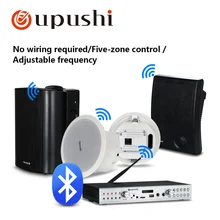 Oupushi Bluetooth фоновая музыкальная система настенные динамики потолочные колонки посылка для магазина и супермаркета