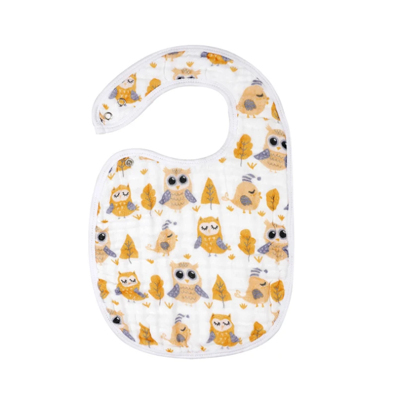 

New Newborn Baby Boy Baby Scarf Waterproof Saliva Baby Bib Saliva Towel Bib Cartoon Soft Lint Bib47