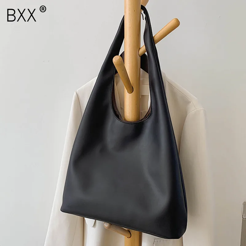 [BXX] вместительные женские Сумки из искусственной кожи 2021 осенне зимние трендовые