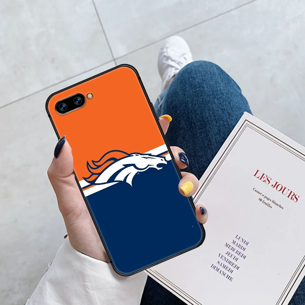 

Denver Bronco Rugby Football Phone Case Cover Hull For HUAWEI Honor 6A 7A 7C 8 8A 8S 8x 9 9x 10 10i 20 Lite Pro black Back Tpu