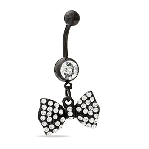Эпоксидная эмаль, Esmalte Colares Butterflys, пупка, кольца, сексуальные пирсинг для тела, ювелирные изделия, бар, пирсинг черного пупка, готический пирсинг