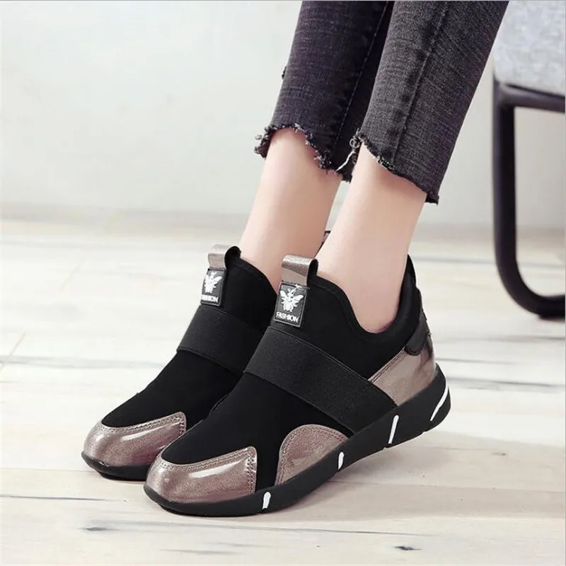 

2021 New Women Sneakers Vulcanized Shoes Ladies Casual Shoes Breathable Walking Mesh Flats Large Size Couple Shoes Size 35-41