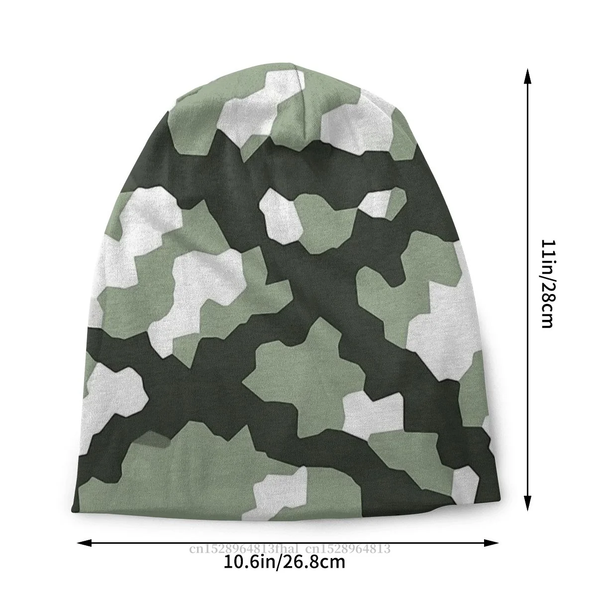Вязаная шапка зеленые модные облегающие шапки для мужчин и женщин камуфляжные